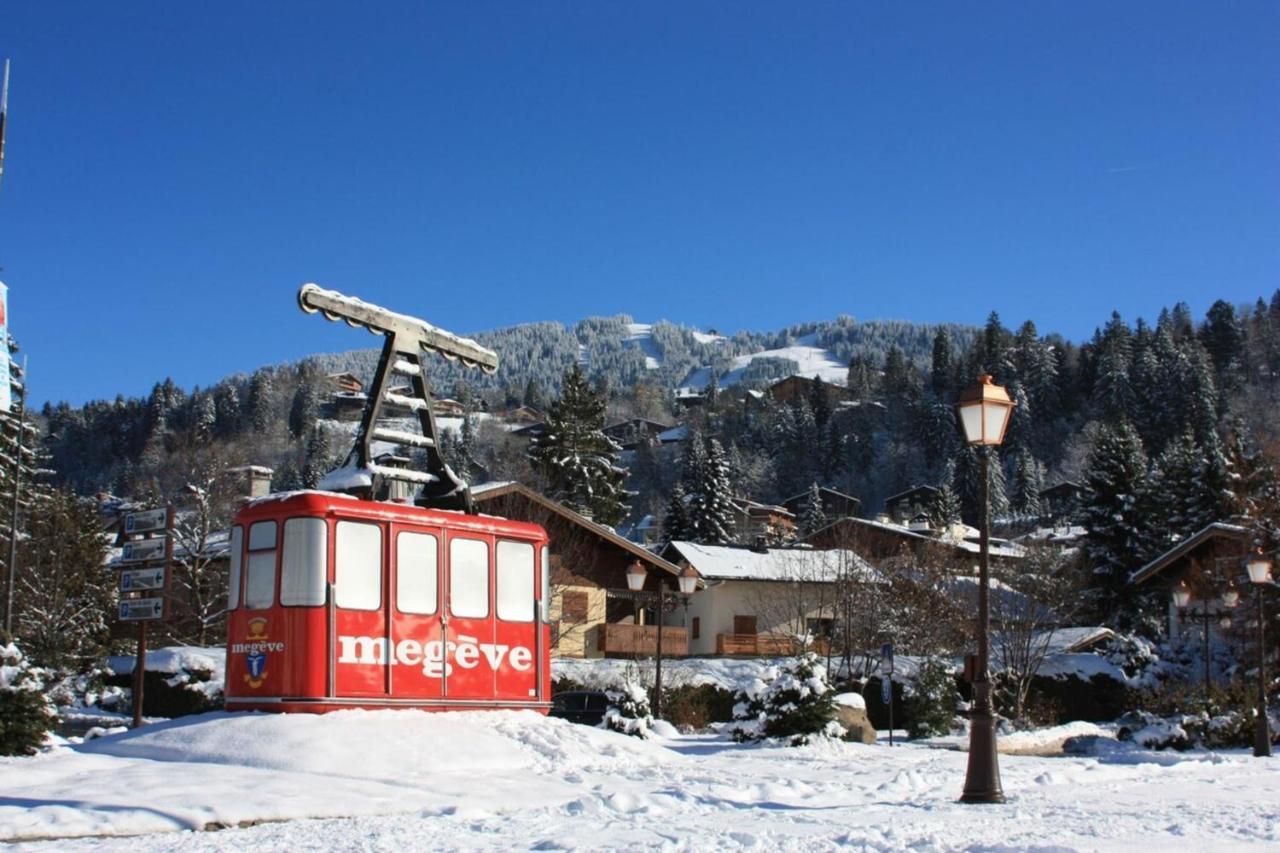 Les Comtes De Savoie - Appartement Renove Proche Du Centre De Megeve Avec Vue Sur Le Mont D'Arbois Экстерьер фото