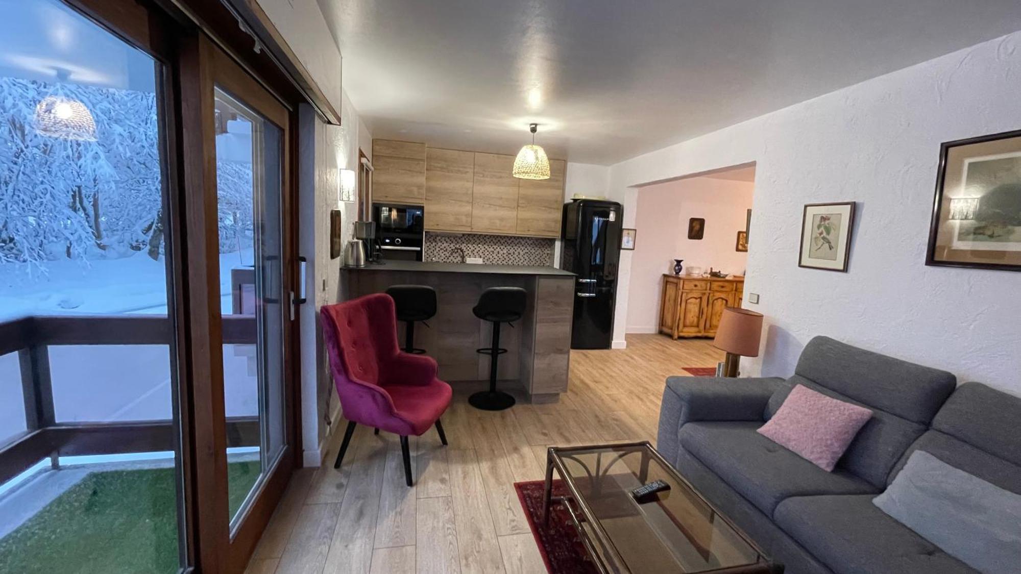 Les Comtes De Savoie - Appartement Renove Proche Du Centre De Megeve Avec Vue Sur Le Mont D'Arbois Экстерьер фото
