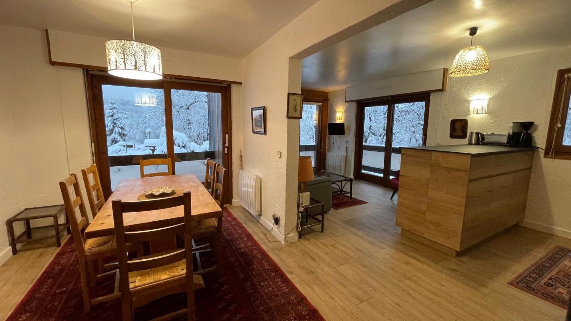 Les Comtes De Savoie - Appartement Renove Proche Du Centre De Megeve Avec Vue Sur Le Mont D'Arbois Экстерьер фото