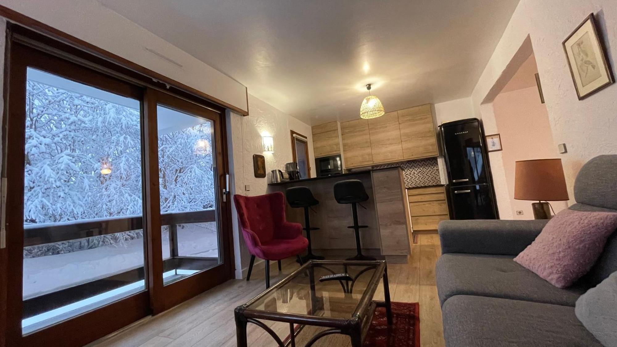 Les Comtes De Savoie - Appartement Renove Proche Du Centre De Megeve Avec Vue Sur Le Mont D'Arbois Экстерьер фото